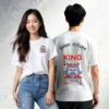 图片 扑克皇家系列超大T恤(K)-白色
