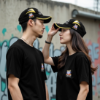 Poker Royalty Series Cap (Couple) 扑克皇家系列鸭舌帽 (情侣) - 黑色 (Black)